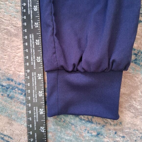 NiaaHinn Scrubs Jogger Pants Women Navy Blue Size Medium Pockets - Picture 5 of 6